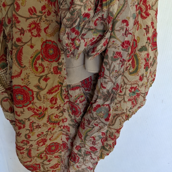 FRYE Dessert Bloom Boho Crochet Maxi Dress - Picture 5 of 12